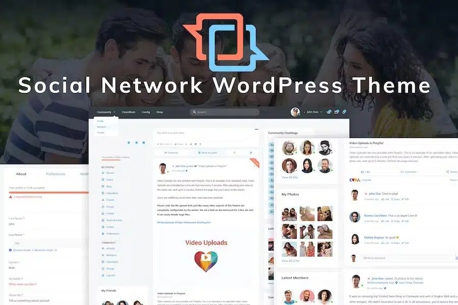 MATEBOOK – SOCIAL NETWORK WORDPRESS THEME